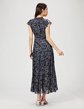 Amazon.co.jp: [フレイ アイディー] シフォンプリーツプリント